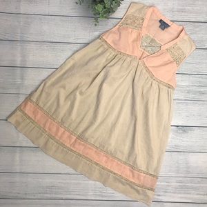 Anthro Fleurette Dainty Lace Slipdress/Tunic